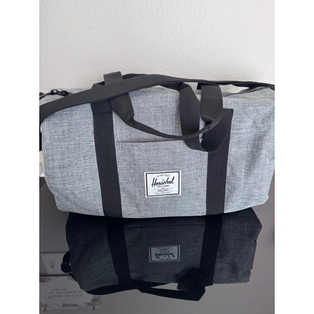 Herschel Supply Co Sutton Duffle Mid Grey Crosshatch 28L One Size